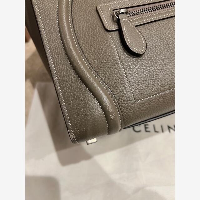 celine(セリーヌ)の【pqpq様専用】【正規品】【美品セリーヌ CELINE ラゲージマイクロ スリ レディースのバッグ(ハンドバッグ)の商品写真