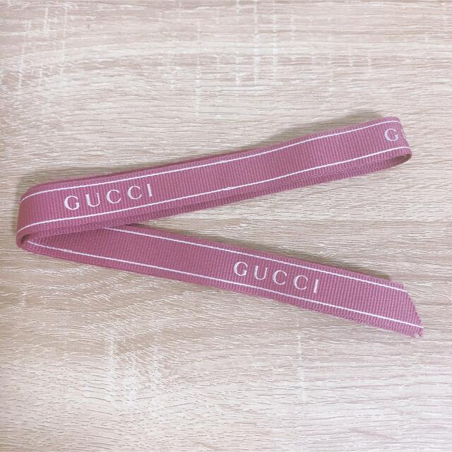 Gucci(グッチ)のGUCCI グッチ　リボン ハンドメイドの素材/材料(各種パーツ)の商品写真