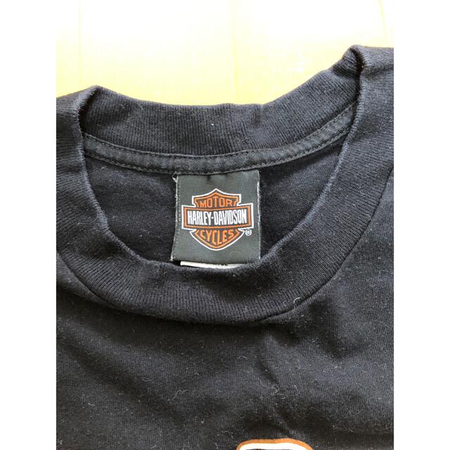 Harley Davidson(ハーレーダビッドソン)の今だけセール中‼️ハーレーダビッドソン　Tシャツ　ブラック　古着 メンズのトップス(Tシャツ/カットソー(半袖/袖なし))の商品写真