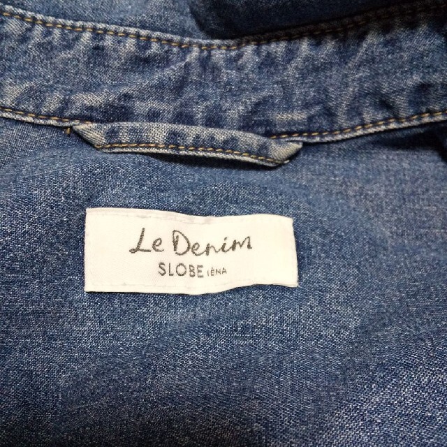 SLOBE IENA(スローブイエナ)のLE DENIM ワンピース デニムワンピース ワンピ ロング  マキシ丈 レディースのワンピース(ロングワンピース/マキシワンピース)の商品写真