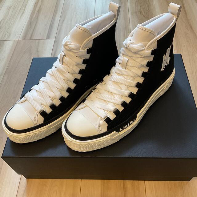 AMIRI(アミリ)のAMIRI MA COURT HIGH SNEAKER 43 メンズの靴/シューズ(スニーカー)の商品写真