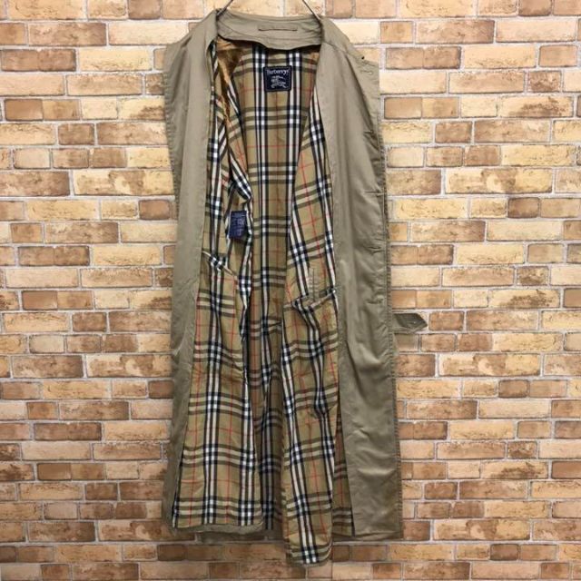 BURBERRY - 【バーバリー】ステンカラーコート ロングコート 比翼仕立て 裏地ノバチェックの通販 by 購入前に必ずコメント下さい|バーバリー ならラクマ BURBERRY - 【バーバリー】ステンカラーコート ロングコート 比翼仕立て 裏地ノバチェックの通販 by 購入前に必ずコメント下さい|バーバリー ならラクマ