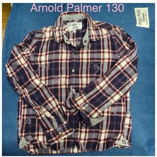 アーノルドパーマー(Arnold Palmer)のアーノルドパーマー　130 チェックシャツ ネルシャツ(ブラウス)