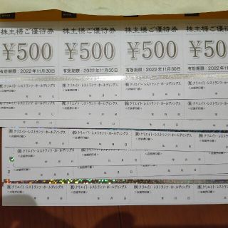 最新 16000円分 クリエイト・レストランツ 株主優待券(レストラン/食事券)