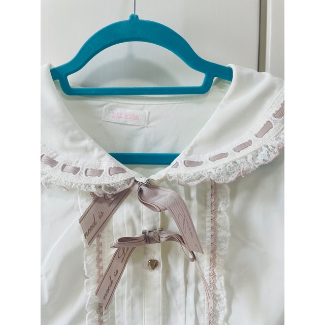 大人気 入手困難リズリサ ダブルリボンブラウス新品タグ無し 8