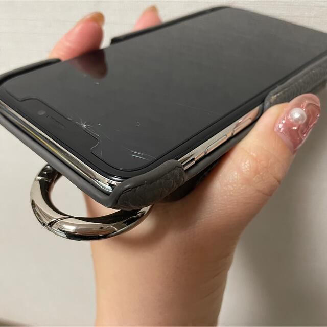 BEAUTY&YOUTH UNITED ARROWS(ビューティアンドユースユナイテッドアローズ)のajew iPhoneケース　グレー スマホ/家電/カメラのスマホアクセサリー(iPhoneケース)の商品写真