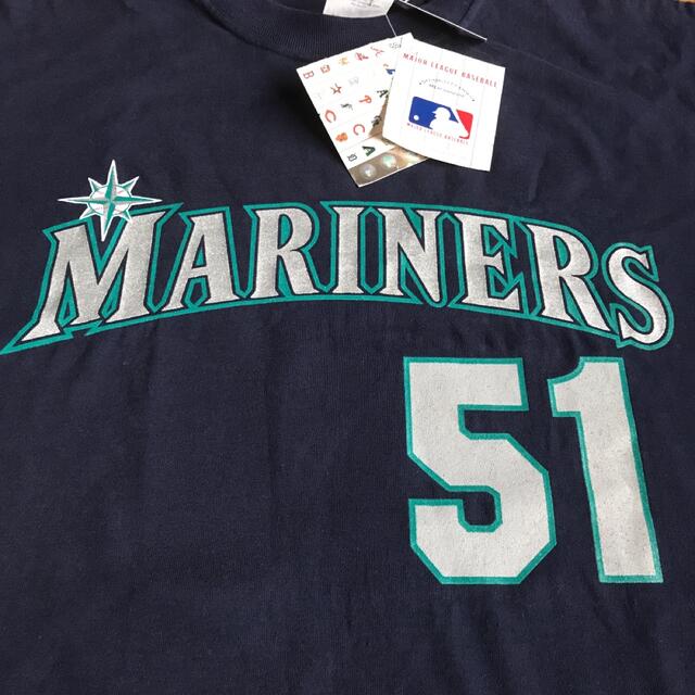 Majestic(マジェスティック)の新品　MLB イチロー　tシャツ 51 ビンテージ　レア　オーバーサイズ メンズのトップス(Tシャツ/カットソー(半袖/袖なし))の商品写真