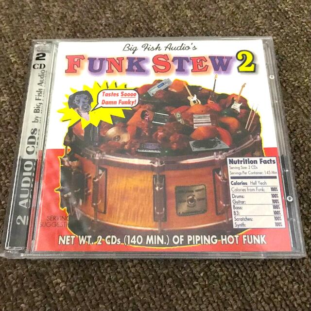 FUNK STEW 2 CD-ROM２枚組み 楽器のDTM/DAW(ソフトウェア音源)の商品写真