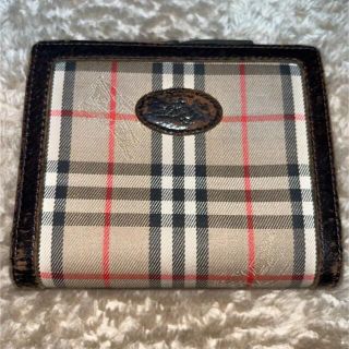 バーバリー(BURBERRY) 財布(レディース)（ブルー・ネイビー/青色系）の