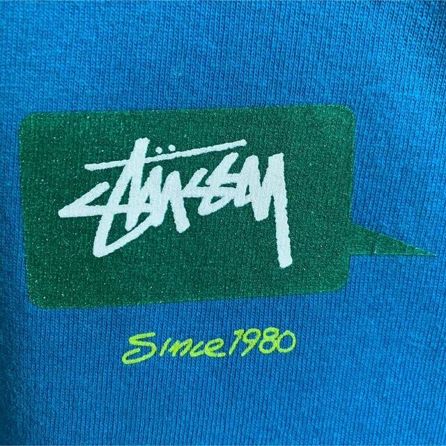 【STUSSY】ステューシー 希少カラー バックプリント デカロゴ Tシャツ