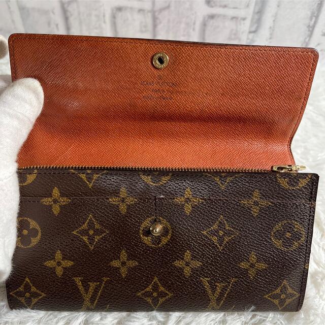 LOUIS VUITTON(ルイヴィトン)のルイヴィトン　ポルトモネ　クレディ　ポシェット　モノグラム　長財布　財布　➃ レディースのファッション小物(財布)の商品写真