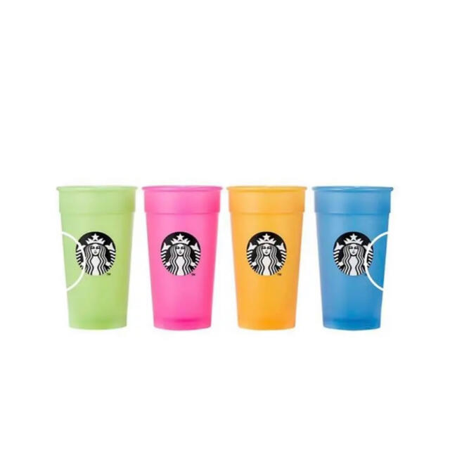 Starbucks スターバックス 韓国 カラーチェンジ リユーザブルカップ
