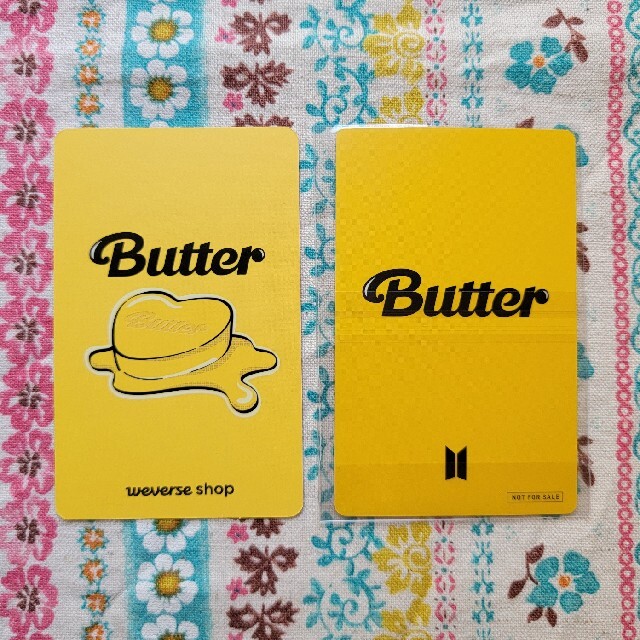 BTS 防弾少年団 Butter ジン FC購入特典限定トレカ - K-POP/アジア