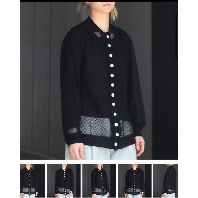 ALLEGE(アレッジ)のTTT_MSW See_Through Knit Cardigan メンズのトップス(カーディガン)の商品写真