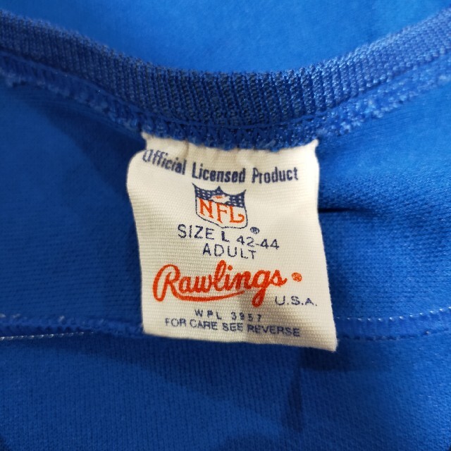 Rawlings(ローリングス)のRawlings NFL ゲームシャツ SEAHAWKS 初期ロゴ 80's メンズのトップス(Tシャツ/カットソー(半袖/袖なし))の商品写真