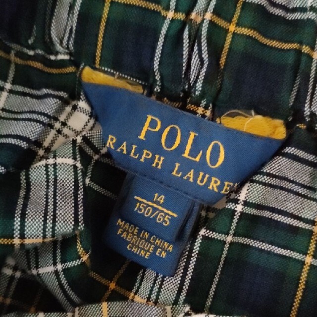 POLO RALPH LAUREN(ポロラルフローレン)のPOLO RALPH LAUREN 150 チェックスカート キッズ/ベビー/マタニティのキッズ服女の子用(90cm~)(スカート)の商品写真