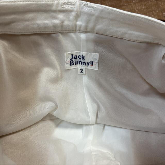 JACK BUNNYゴルフロゴプリントスカート2枚サイズ2新品未使用タグ付あり スポーツ/アウトドアのゴルフ(ウエア)の商品写真