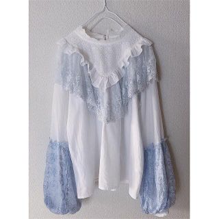 ロキエ フリルブラウス シャツ/ブラウス(レディース/長袖)の通販 100点 ロキエ フリルブラウス シャツ/ブラウス(レディース/長袖)の通販 100点