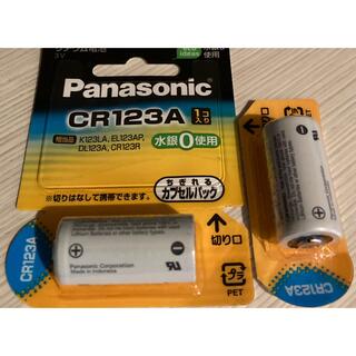 パナソニック カメラ用リチウム電池 CR 123A(その他)