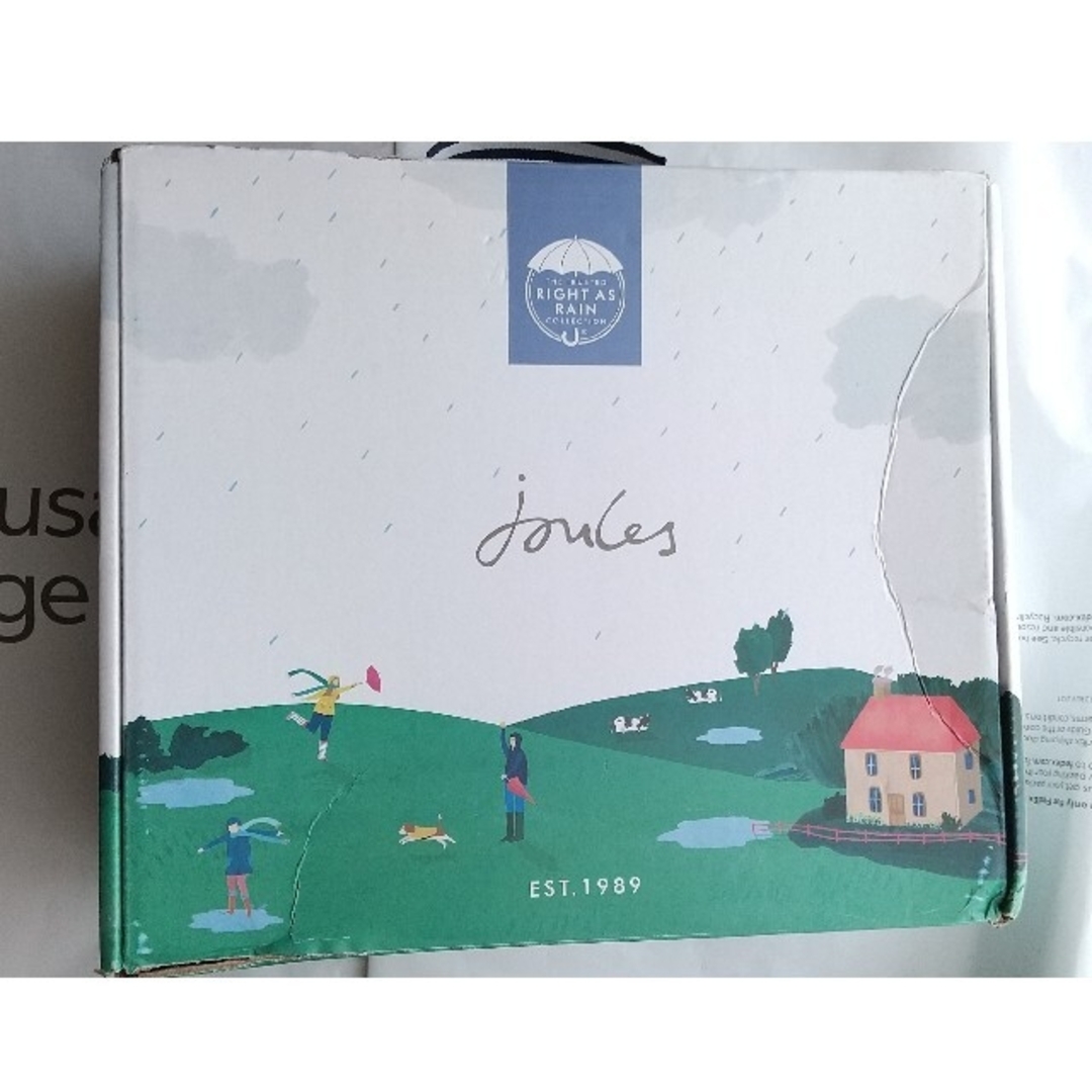 【新品】Joules★ショート プリント レインブーツ★蜂