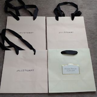 ジルスチュアート(JILLSTUART)のジルスチュアート　ショッパー　4枚セット(ショップ袋)