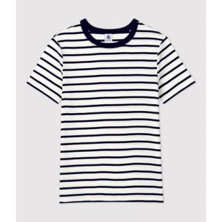 プチバトー(PETIT BATEAU)のプチバトー アイコニック マリニエール クルーネック 半袖 Tシャツ XS(Tシャツ(半袖/袖なし))