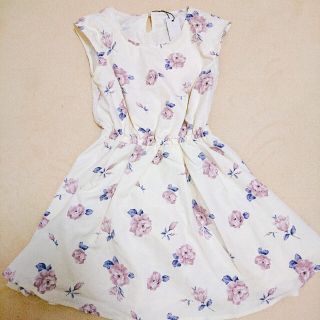 ミッシュマッシュ(MISCH MASCH)のミッシュマッシュ 花柄ワンピース フレア(ひざ丈ワンピース)