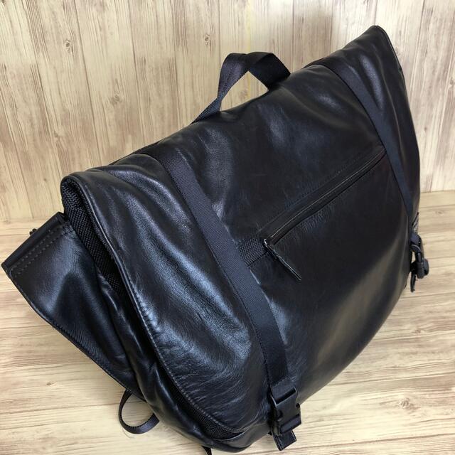 【廃盤 希少】PORTER ZOOM MESSENGER BAG （L）黒