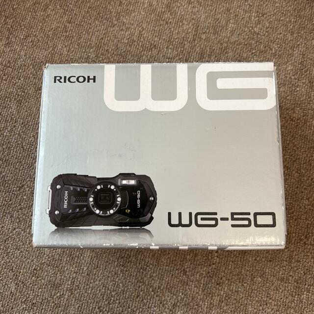 RICOH(リコー)の値下げ❗️リコー タフネスカメラ WG-50 オレンジ(1台) スマホ/家電/カメラのカメラ(コンパクトデジタルカメラ)の商品写真