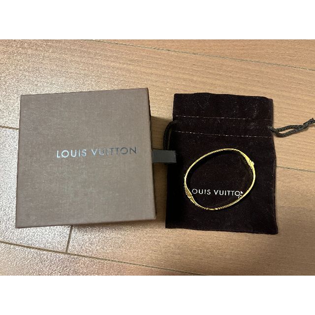 LOUIS VUITTON - Louis Vuitton ルイヴィトン ブレスレット カフナノグラム Sサイズ