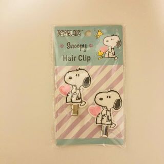 スヌーピー(SNOOPY)のスヌーピー　前髪クリップ(ヘアピン)