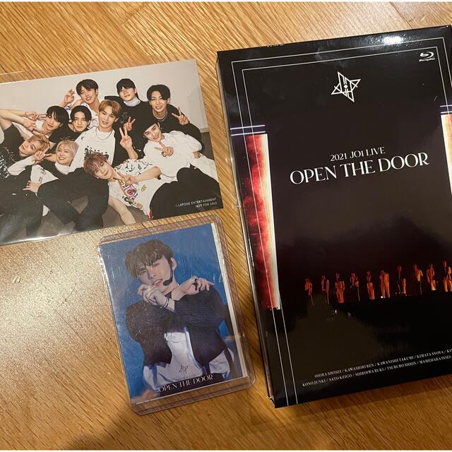 JO1 OPEN THE DOOR LIVE DVD、集合生写真、川西トレカ