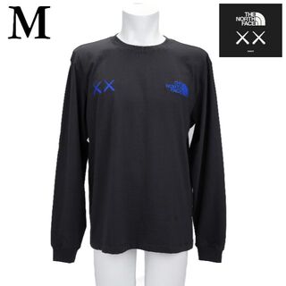 ザノースフェイス(THE NORTH FACE)の新品 The North Face x Kaws ロンTシャツ Mサイズ(Tシャツ/カットソー(七分/長袖))