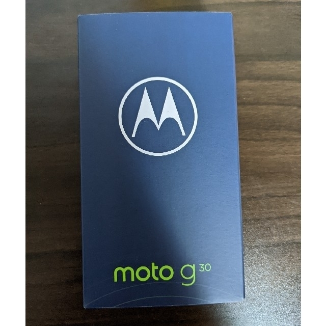 【新品未開封】moto g30 ダークパール 本体 motorolaスマートフォン/携帯電話