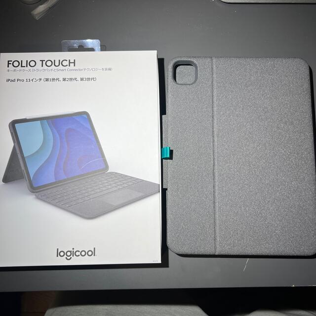 Apple(アップル)のアテナ様専用iPad Pro用キーボード　folio touch ロジクール スマホ/家電/カメラのスマホ/家電/カメラ その他(その他)の商品写真