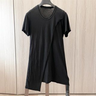 ユリウス(JULIUS)の専用julius カットソー rickowens ヨウジヤマモト 黒(Tシャツ/カットソー(半袖/袖なし))