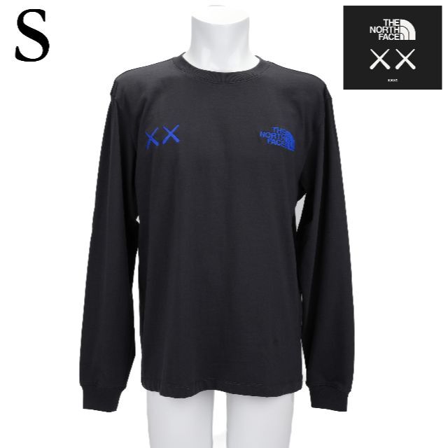 新品 The North Face x Kaws ロンTシャツ Sサイズ