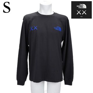 ザノースフェイス(THE NORTH FACE)の新品 The North Face x Kaws ロンTシャツ Sサイズ(Tシャツ/カットソー(七分/長袖))