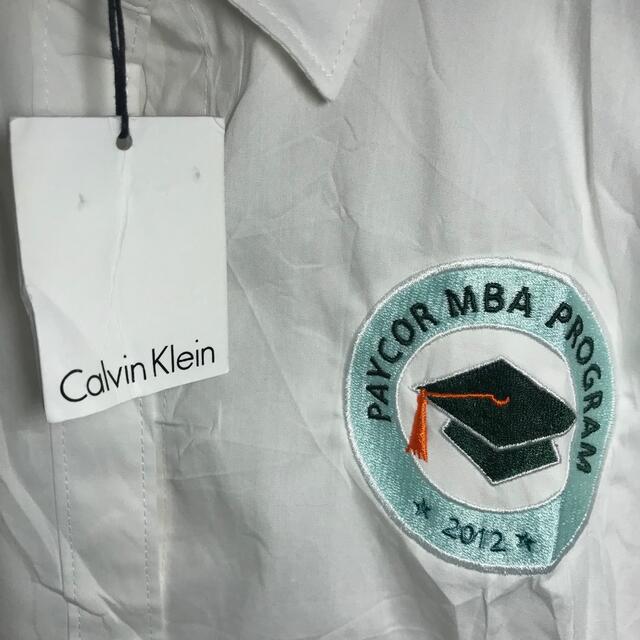 Calvin Klein(カルバンクライン)の【未使用タグ付き】カルバンクライン Calvin Klein L 古着 シャツ  レディースのトップス(シャツ/ブラウス(長袖/七分))の商品写真