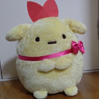 すみっコぐらし　こいぬといぬごっこ　まったりぬいぐるみXL  えびふらいのしっぽ(ぬいぐるみ)