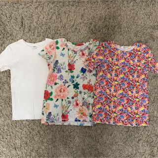 ザラキッズ(ZARA KIDS)のZARA kidsザラキッズ、H&M tシャツ三枚セット(Tシャツ/カットソー)