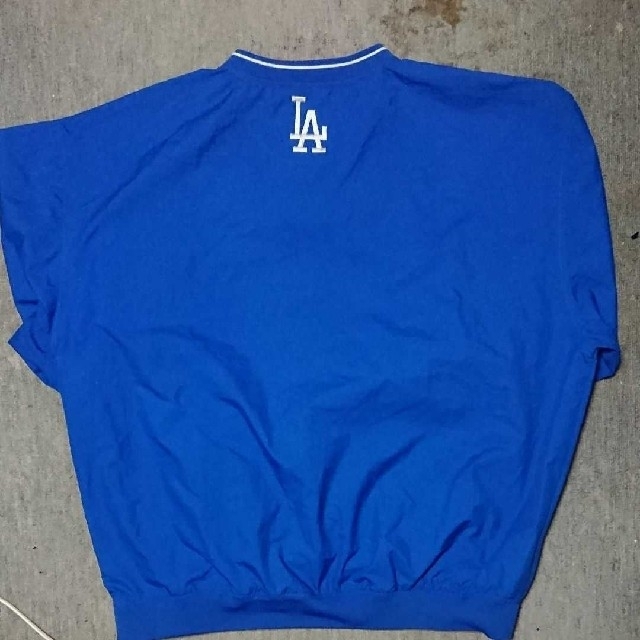 DODGERS × NIKE【2XL】ナイロン プルオーバー ドジャース