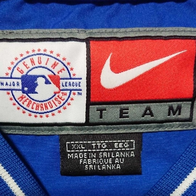 DODGERS × NIKE【2XL】ナイロン プルオーバー ドジャース