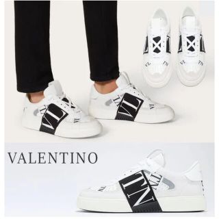 ヴァレンティノ(VALENTINO)の【新品】valentino スニーカー　25.5ｾﾝﾁ(スニーカー)