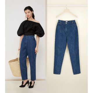 ドゥロワー(Drawer)の¥47,084 PATOU ハイウエストオーガニックテーパードシルエットデニム(デニム/ジーンズ)