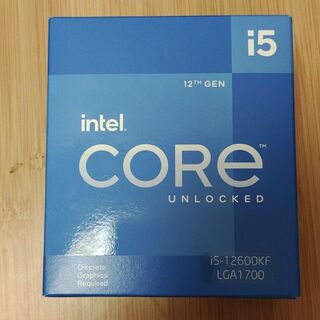 Core i5 12600KF 3.7GHz LGA1700 【新品未開封】(PC周辺機器)