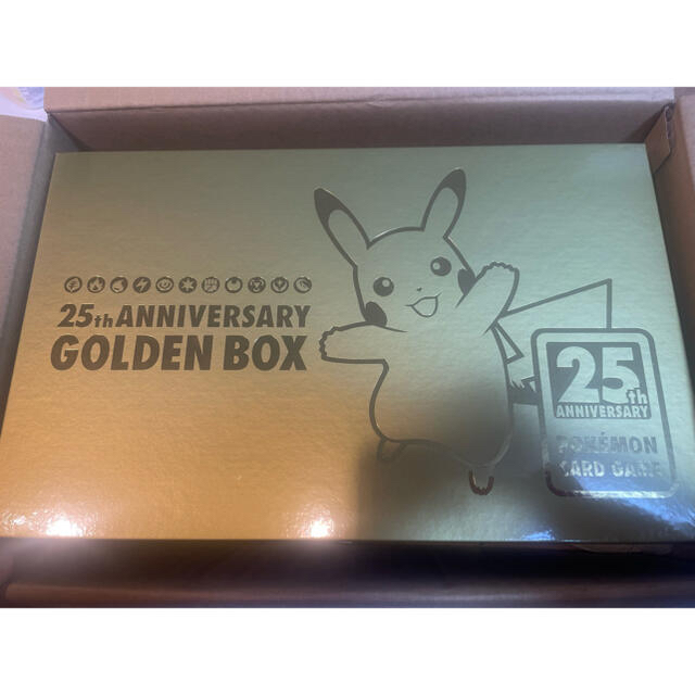ポケモン(ポケモン)のポケモン 25th Anniversary GOLDEN BOX  エンタメ/ホビーのトレーディングカード(Box/デッキ/パック)の商品写真