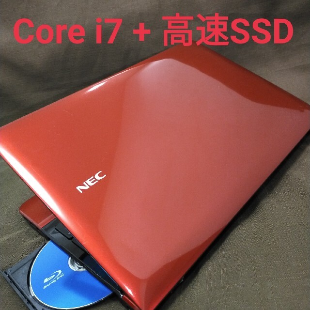 スマホ/家電/カメラ高スペック/爆速4コア/第3世代i7/SSD480/ブルーレイ/ノートパソコン