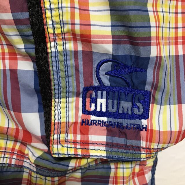 CHUMS(チャムス)のCHUMS チャムス　パンツ　S  チェック　七分丈 メンズのパンツ(ワークパンツ/カーゴパンツ)の商品写真