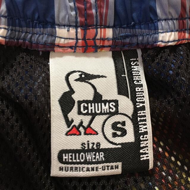 CHUMS(チャムス)のCHUMS チャムス　パンツ　S  チェック　七分丈 メンズのパンツ(ワークパンツ/カーゴパンツ)の商品写真
